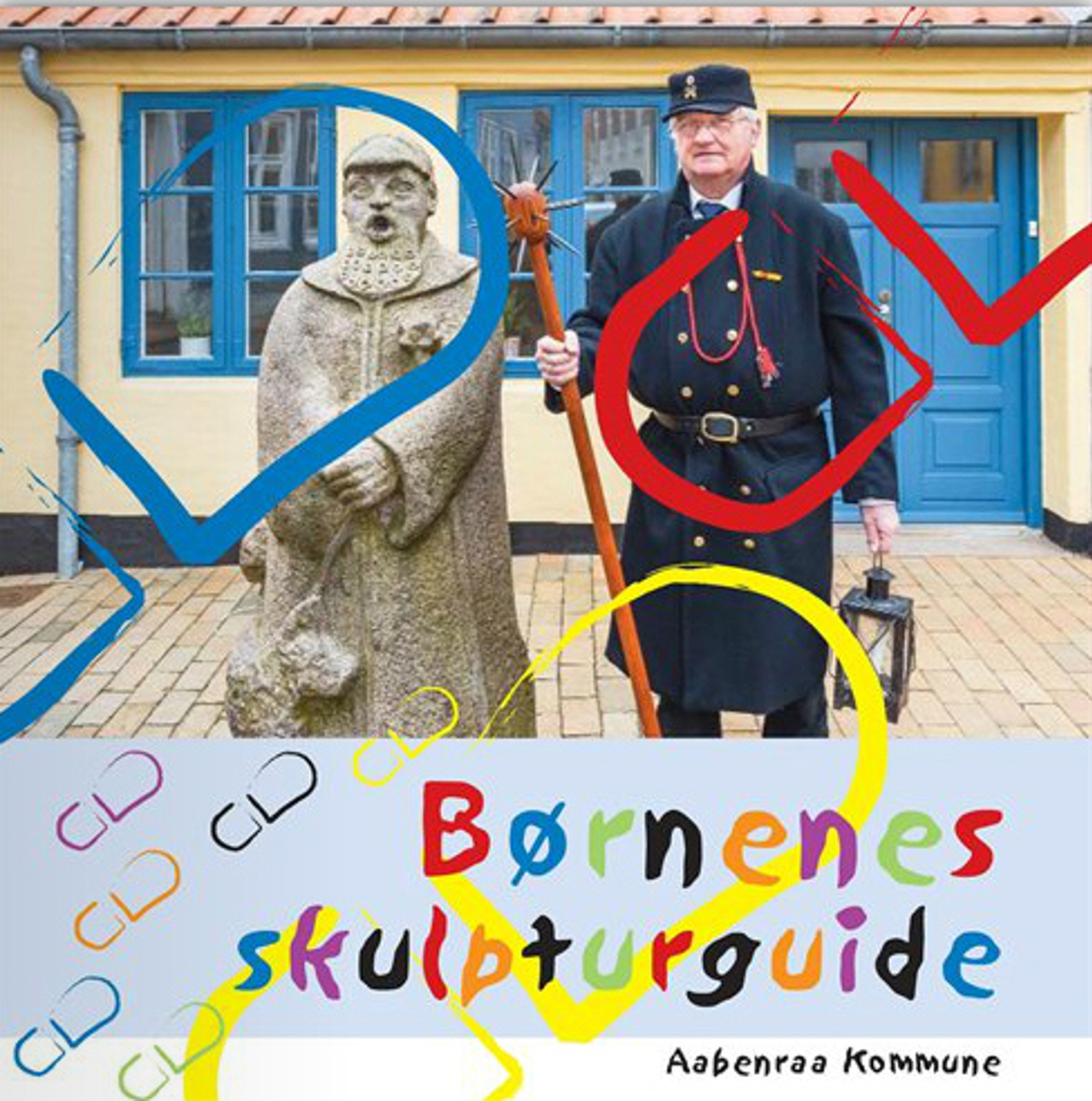 Forside af børnenes skulpturguide