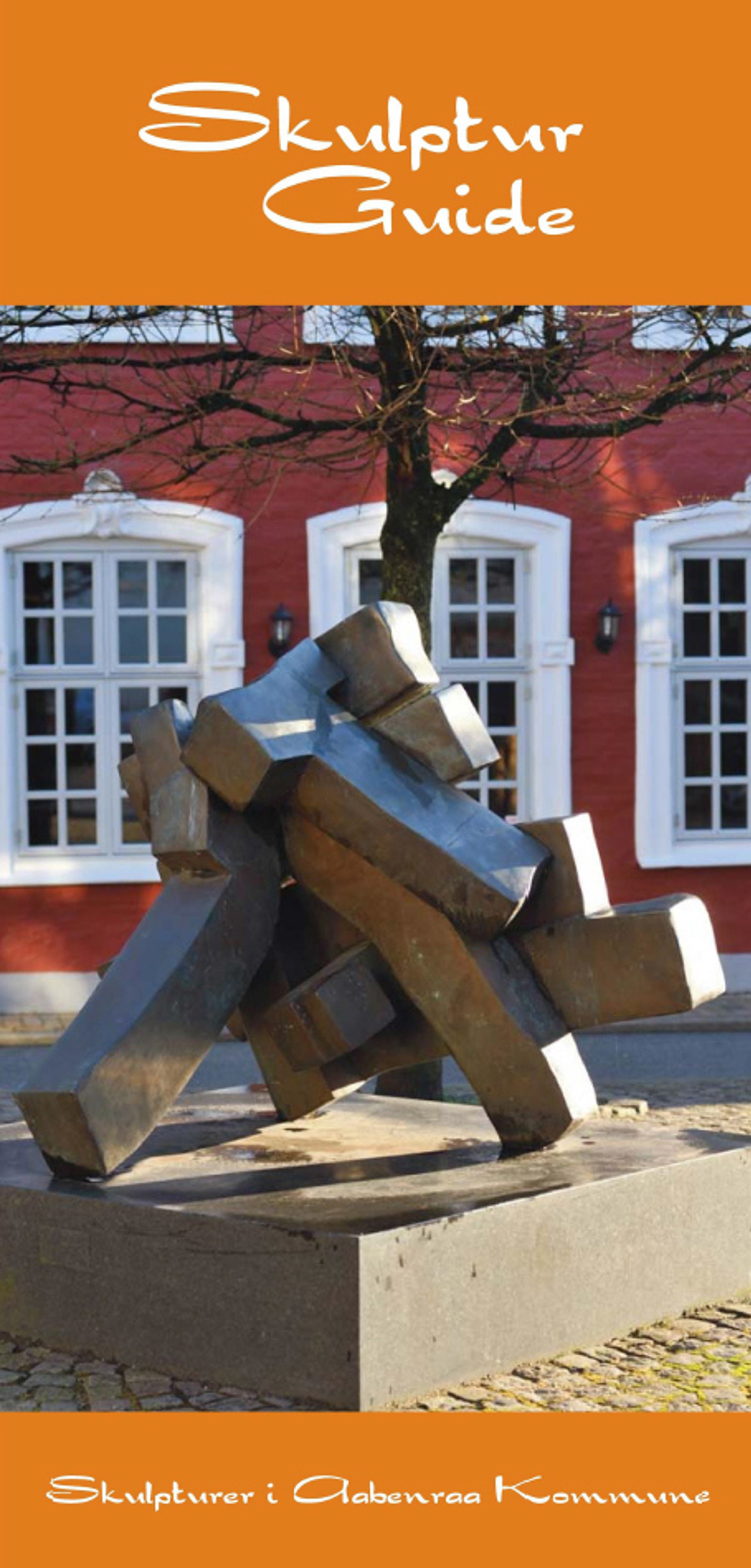 Forside af folderen Skulptur i Aabenraa Kommune